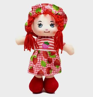 Muñeca de trapo - Chica Fresa