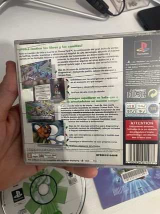 Theme Hospital PS1 PAL - España 🇪🇸 PERFECTO ESTADO