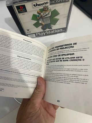 Theme Hospital PS1 PAL - España 🇪🇸 PERFECTO ESTADO