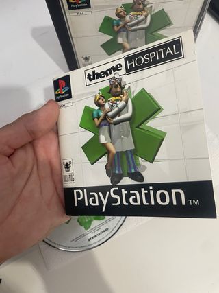 Theme Hospital PS1 PAL - España 🇪🇸 PERFECTO ESTADO
