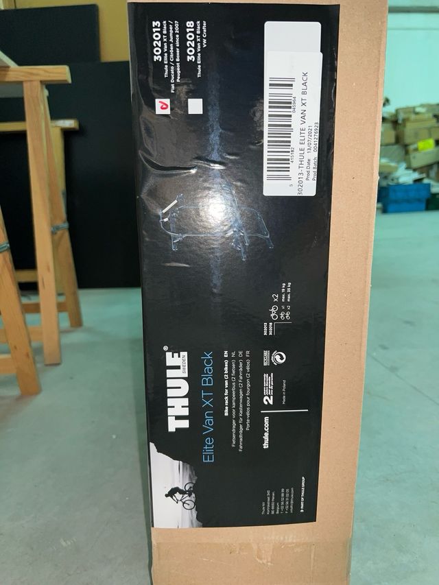 Portabicicletas Elite Van XT Negro NUEVO