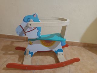 Balancín bebé madera
