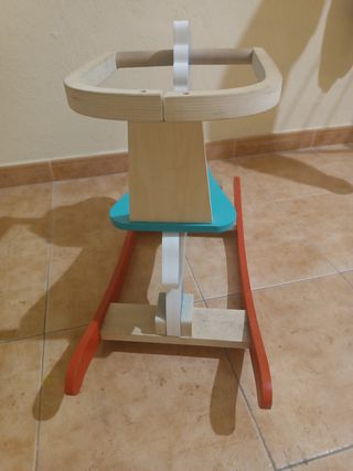 Balancín bebé madera