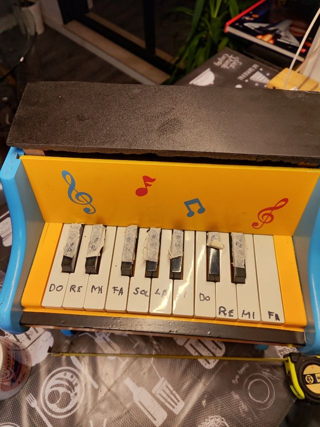 Piano infantil mini 32cm EduLand