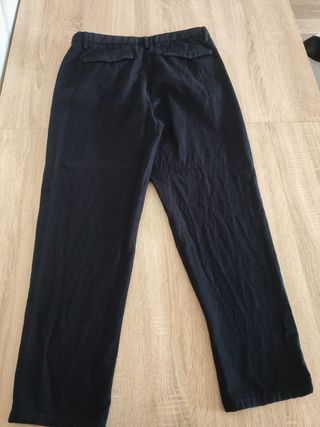 Pantalón Massimo Dutti Negro L