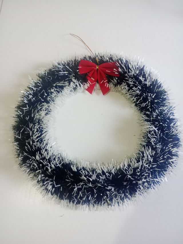 Palline Natalizie glitterate + Ghirlanda 