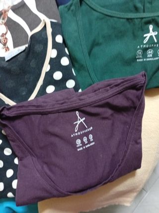 6 prendas: jerséis y camisetas lo