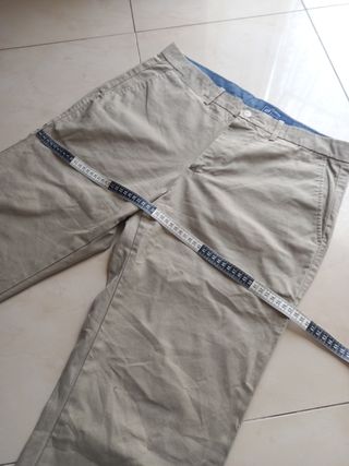 Pantaloni Gap beige uomo, dritti