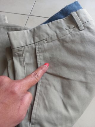 Pantaloni Gap beige uomo, dritti