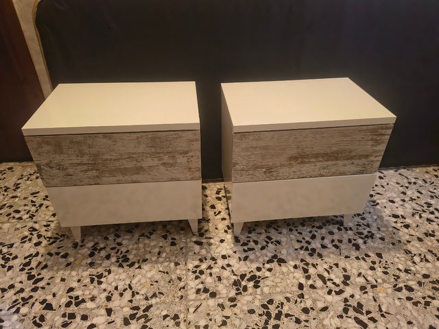 Cabecero cama + 2 mesitas de noche