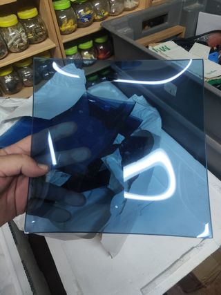Platos cristal azul - 9+10+4 