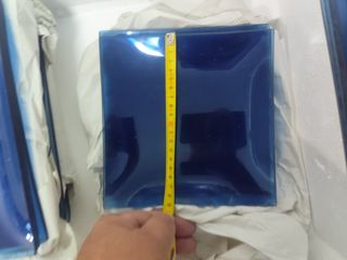 Platos cristal azul - 9+10+4 