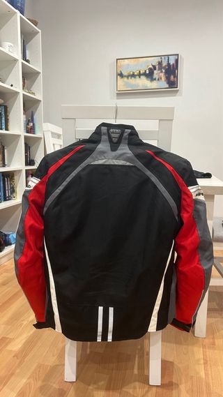 Chaqueta moto Acerbis - Roja y Negra