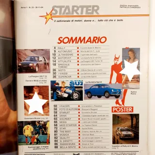 Starter - n.25/1984 - Peugeot 205 Turbo 16