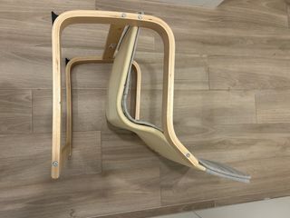 Silla mecedora Infantil Poäng IKEA gris