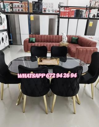 ✨Oferta Mesa Turca con 6 sillas✅