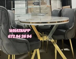 ✨Oferta Mesa Turca con 6 sillas✅