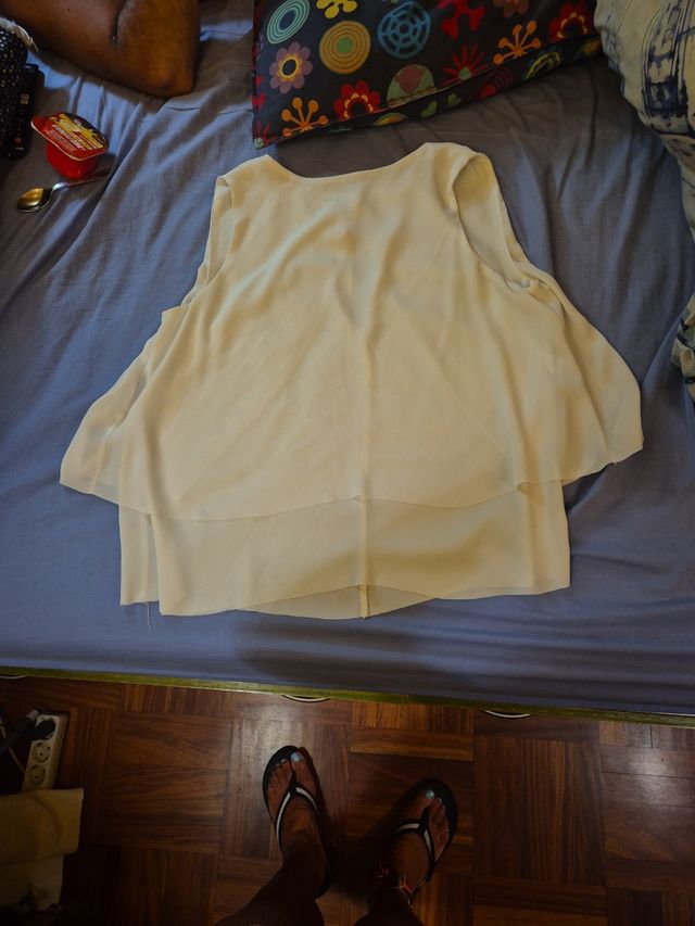 Blusa Mango blanca - Talla única