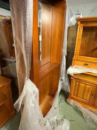 Espectacular entrada madera maciza