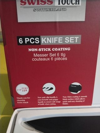 Cuchillos Swiss Touch - 6 piezas