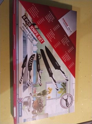 Cuchillos Swiss Touch - 6 piezas