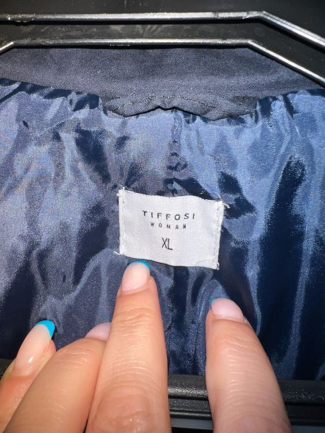 Chaqueta negra Tiffosi - Talla L