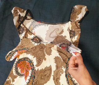 Vestido vintage estampado