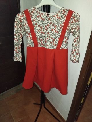 Vestido floral infantil