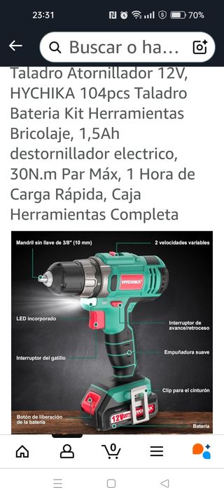 Maletín herramientas Hychika