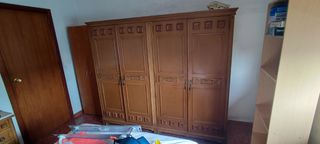 Armario madera vintage 4 puertas