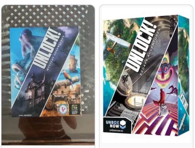 Giochi da tavolo: Cluedo, Pandemic, Unlock, Trivial