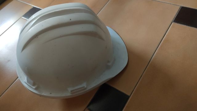 Casco obra blanco