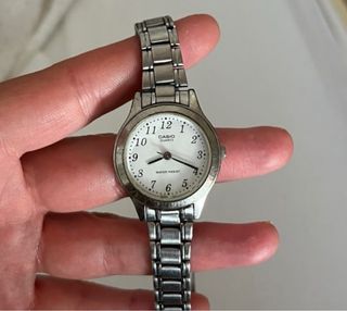 Casio orologio da polso argento