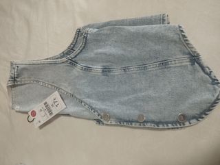 Chaquetilla vaquera sin mangas - Talla L