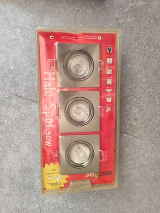 3 Focos empotrables Bricoled