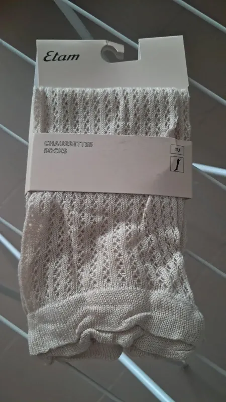 Calcetines Etam beige - Talla única