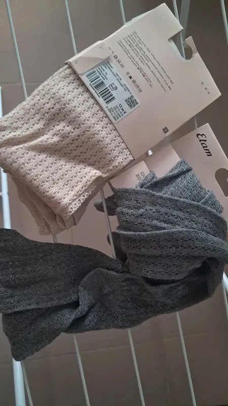 Calcetines Etam beige - Talla única