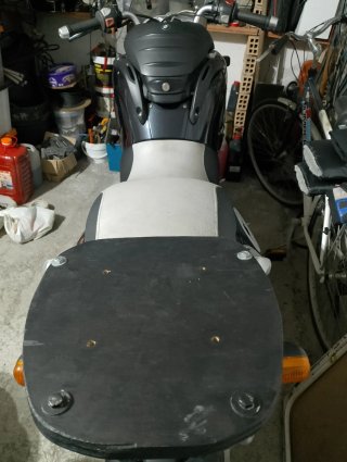 Motocicleta bmw f650 scarver con motor rotax