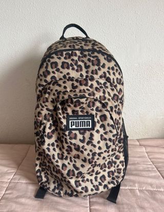 Mochila Puma marrón-beige