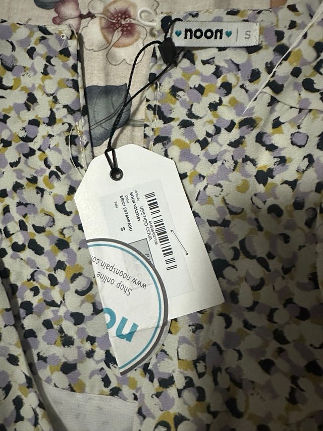 Vestido Noon estampado