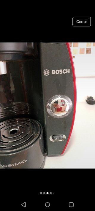 Cafetera Bosch Tassimo - Roja