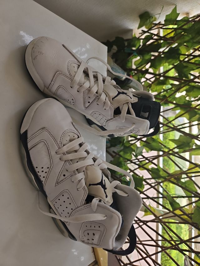 Zapatillas Jordan blancas niño 38,5