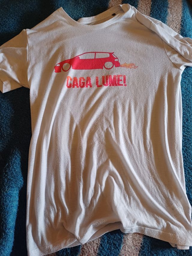 T-shirt Honda Caga Lume - Tam. L