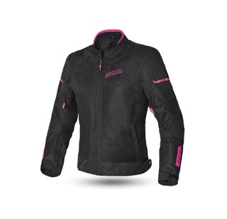 Chaqueta moto SHUA mujer negra