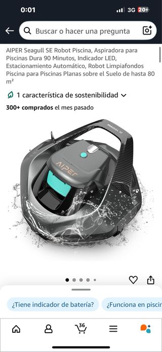 AIPER Seagull SE Robot Piscina