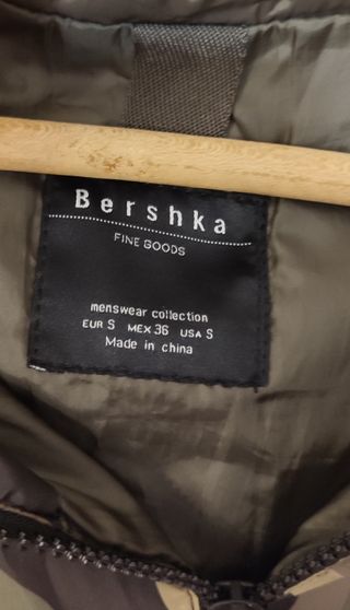 Sudadera militar hombre Bershka nueva.