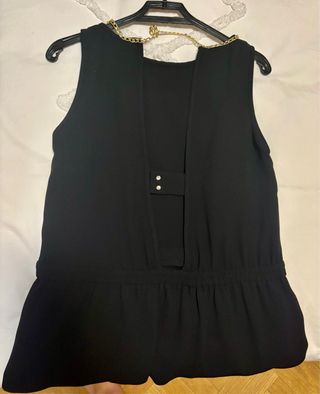 Vestido negro Mango talla S