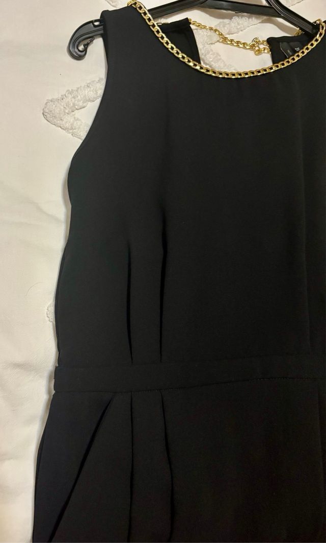 Vestido negro Mango talla S
