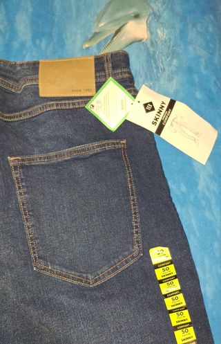 TEJANO AZUL HOMBRE TALLA 50