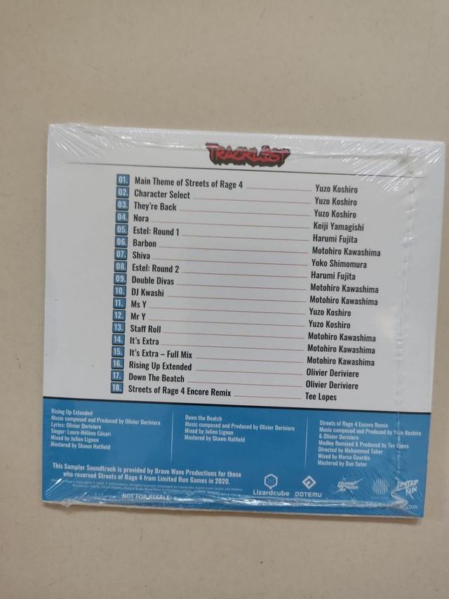 Streets of Rage 4 Banda Sonora - Novo